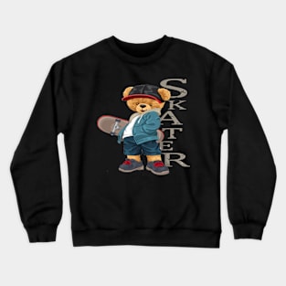 SKATER BEAR Crewneck Sweatshirt